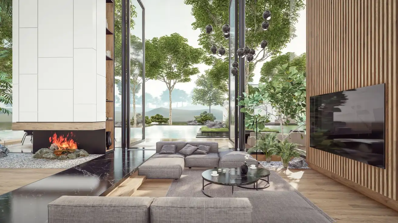 The Art of Indoor-Outdoor Living: How Modern Glass Walls Transform Luxury Villas